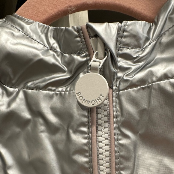 Silver Bonpoint, pink lined water repellent jacket, size 2T. - Picture 3 of 6